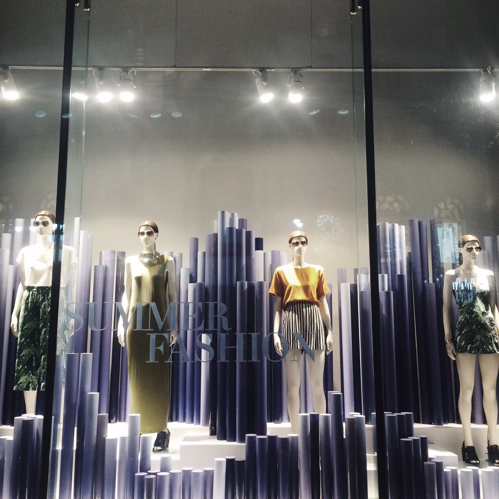 NYC with HM and Bloglovin-HM Window Shopping New York Time Square