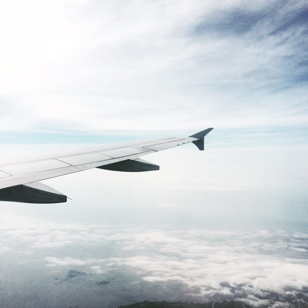NYC with HM and Bloglovin - View from the top! Airplane Instagram shot