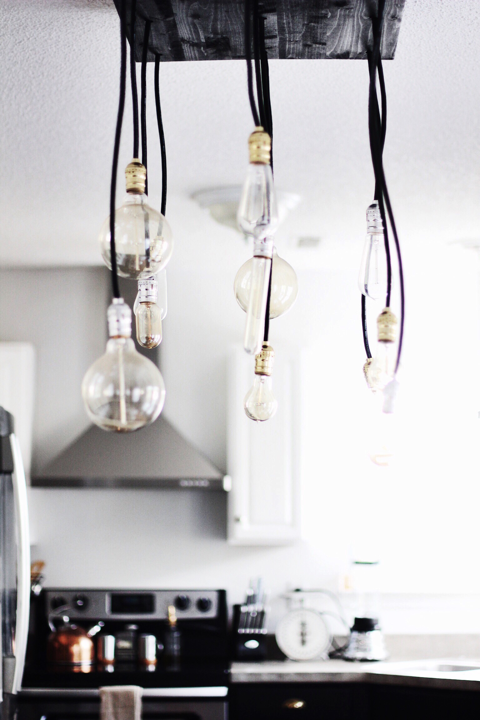 DIY Industrial Chandelier // Charleston Fashion Blogger Dannon Almost Happening