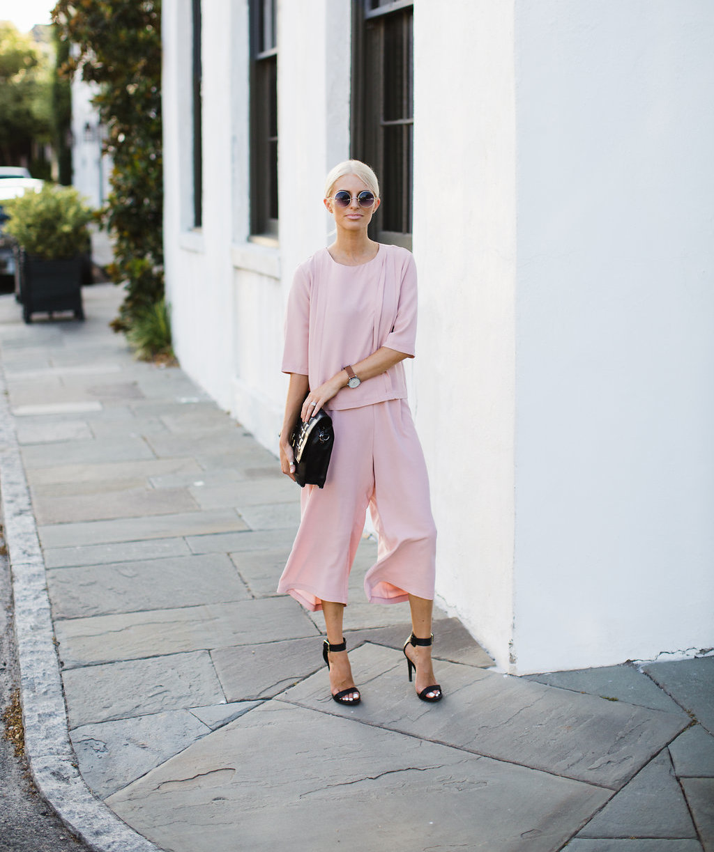 Chicwish Rouge Pink Set // Charleston Fashion Blogger Dannon, Almost Happening