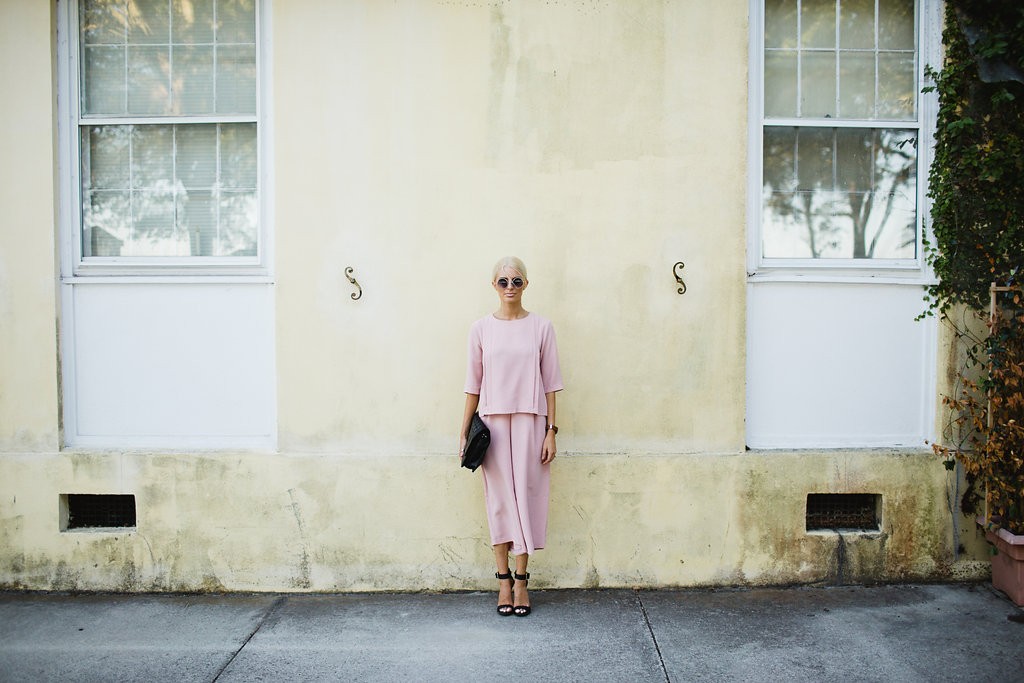 Chicwish Rouge Pink Set // Charleston Fashion Blogger Dannon, Almost Happening