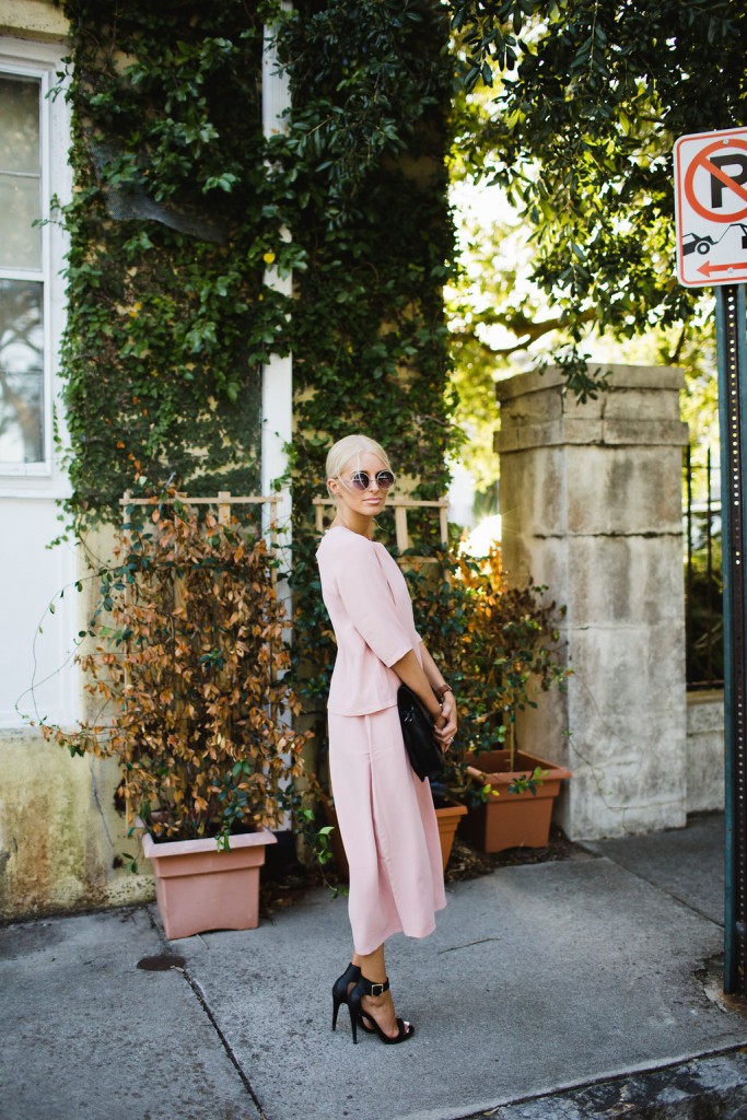 Chicwish Rouge Pink Set // Charleston Fashion Blogger Dannon, Almost Happening