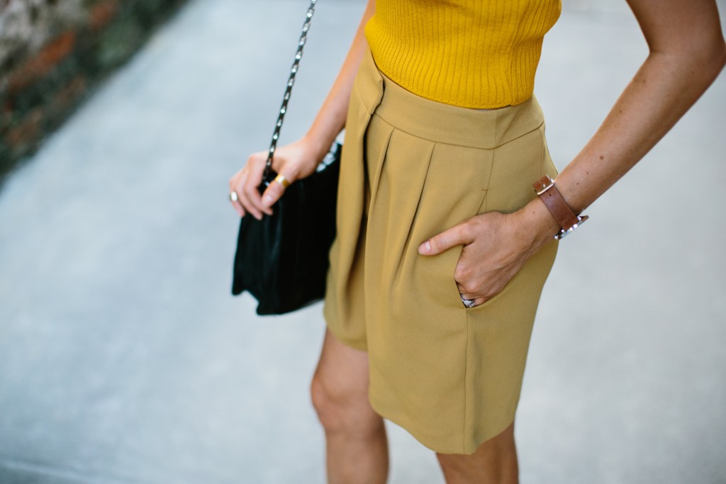 Mustard Monochrome // Charleston Fashion Blogger, Dannon Almost Happening