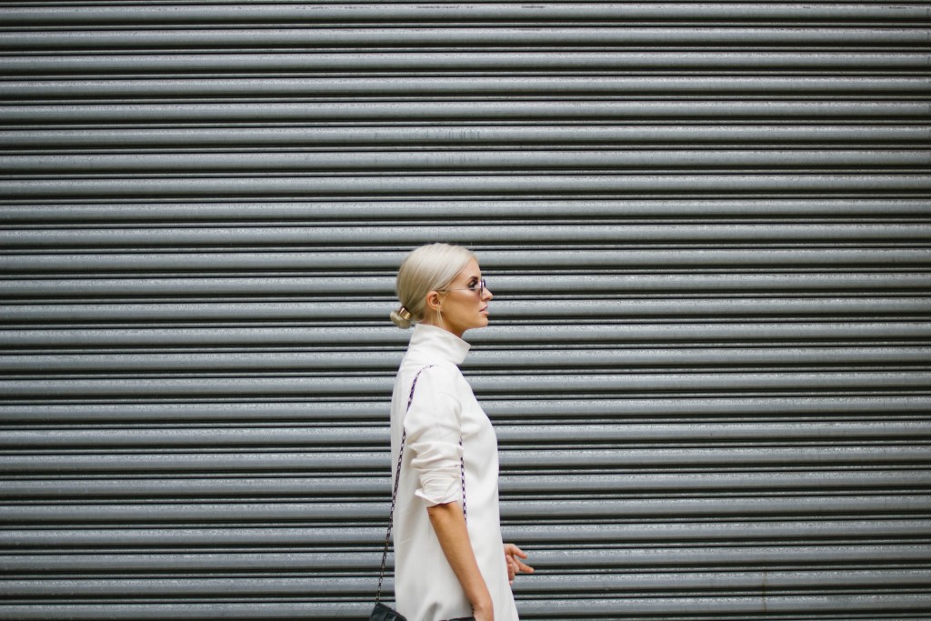 H&M + Bloglovin’ Awards 2015 NYFW Studio AW15 Collection Ribbed Knit Pants and Slit Front Tunic // Charleston Blogger Dannon, Almost Happening