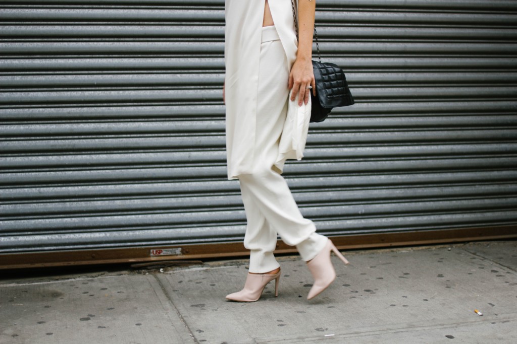 H&M + Bloglovin’ Awards 2015 NYFW Studio AW15 Collection Ribbed Knit Pants and Slit Front Tunic // Charleston Blogger Dannon, Almost Happening