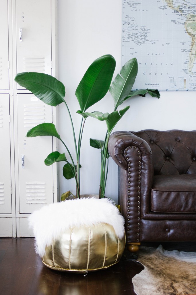 Relaxing with Lulu & Georgia Metallic Gold Pouf // Charleston Blogger Dannon, Almost Happening www.liketheyogurt.com