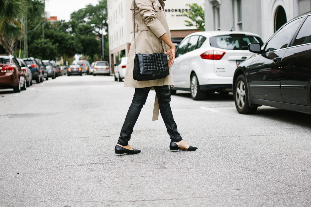 Bandanas and Trench Coats Fall 2015 Trends // Charleston Fashion Blogger Dannon, Almost Happening
