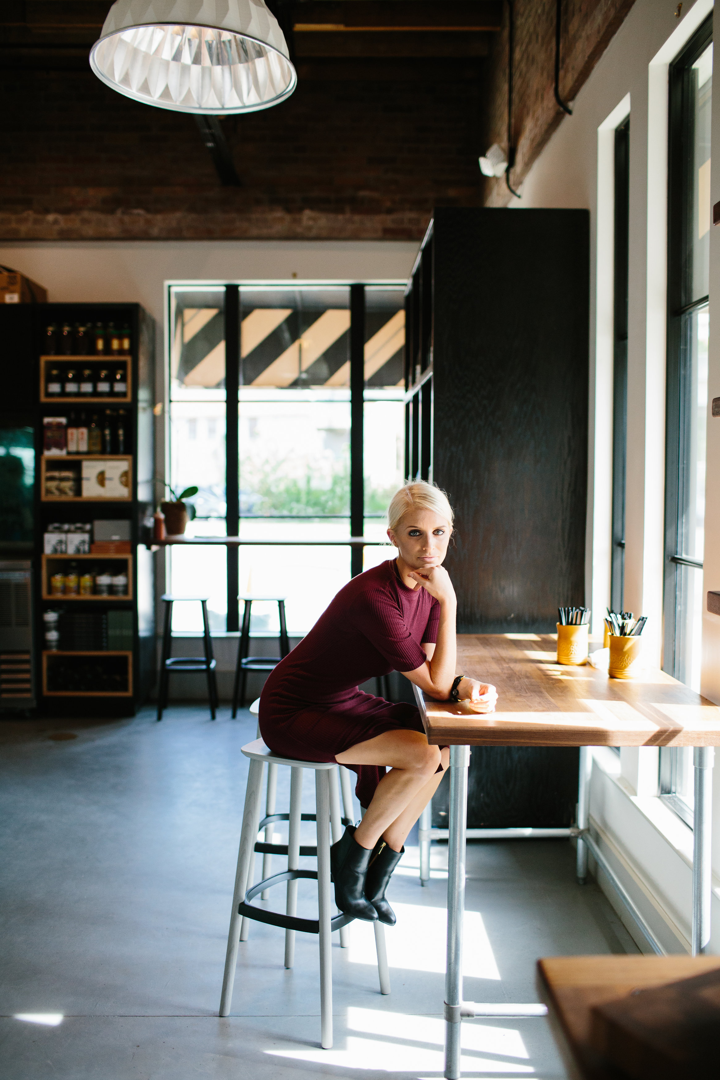 Garnet and Black Forever 21 Ribbed Midi Dress // Charleston Blogger Dannon Almost Happening