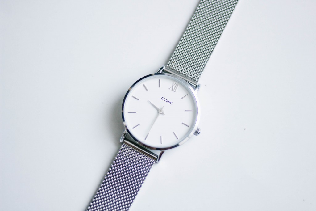 Cluse Watches Silver Mesh // Charleston Blogger Dannon Almost Happening