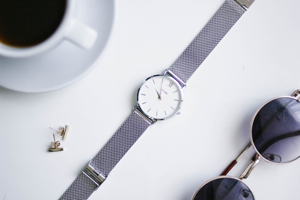 Cluse Watches Silver Mesh // Charleston Blogger Dannon Almost Happening