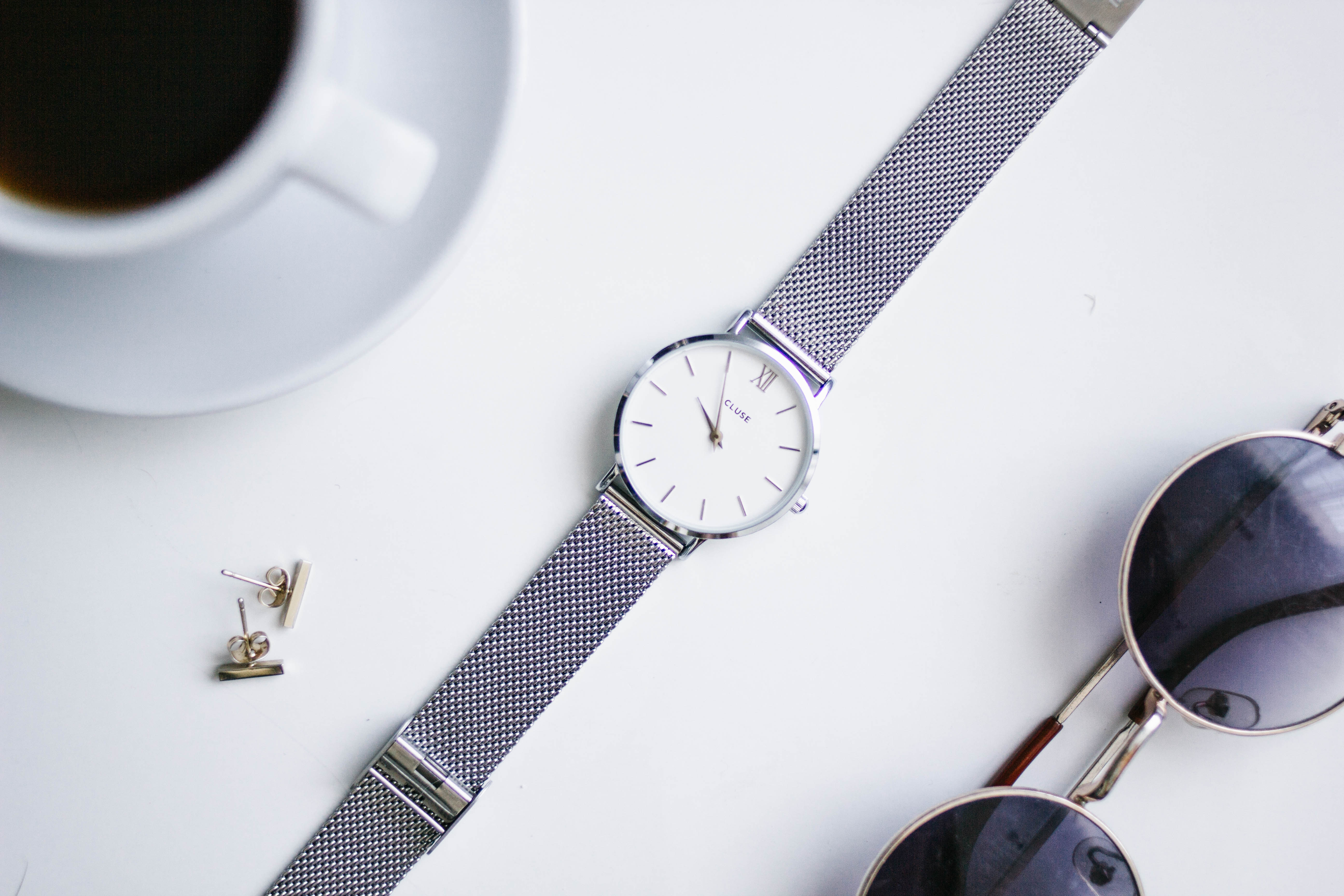 Cluse Watches Silver Mesh // Charleston Blogger Dannon Almost Happening