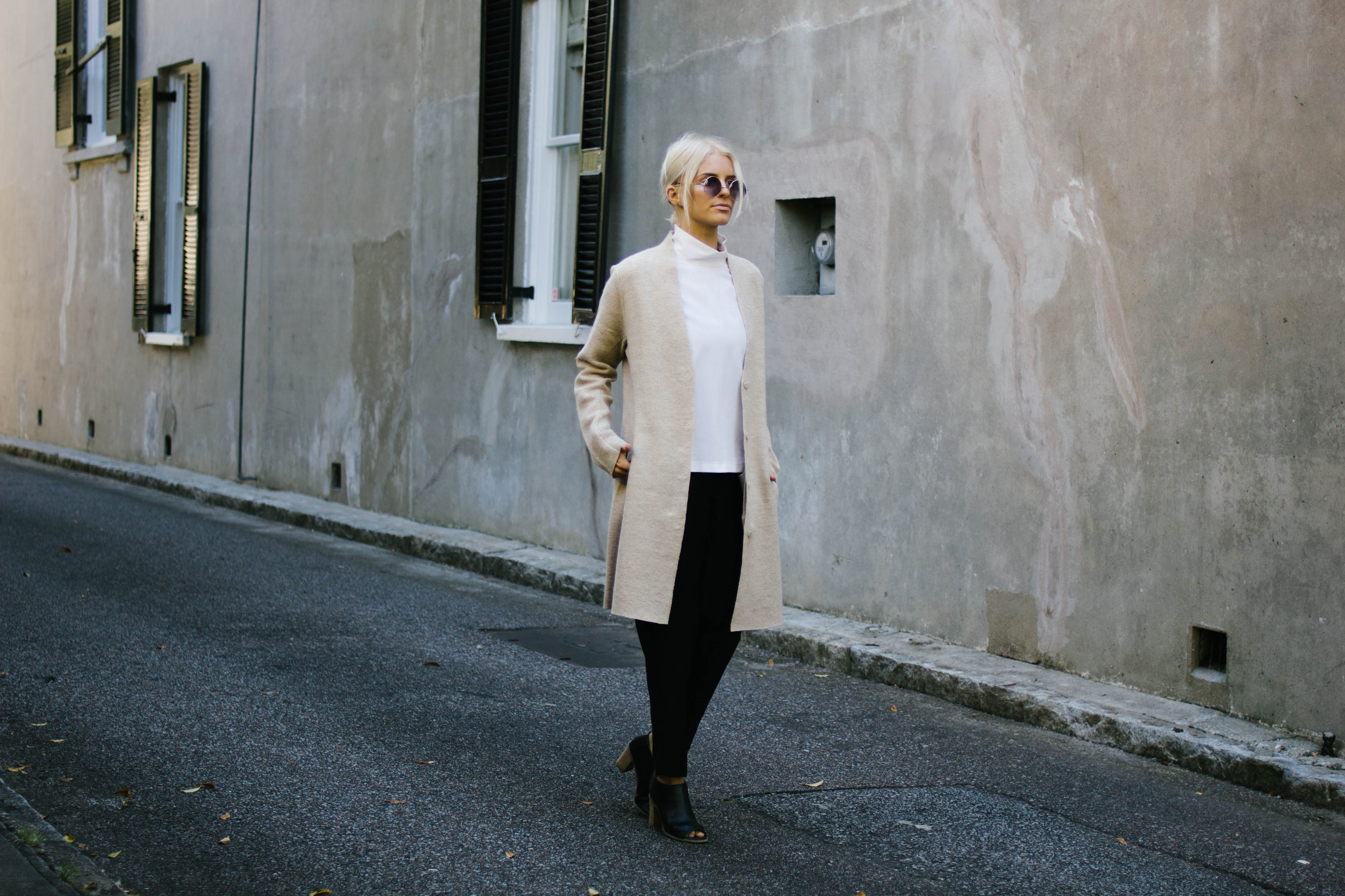 J. McLaughlin Long Cardigan Ryann Sweater // Charleston Fashion Blogger Dannon Almost Happening