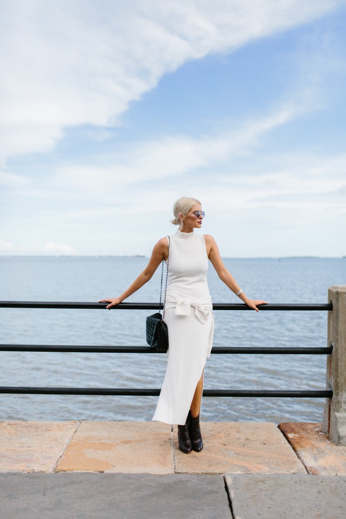 Mummified in Ganni Turtleneck Midi Dress Fall 2015 // Charleston Fashion Blogger Dannon Almost Happening