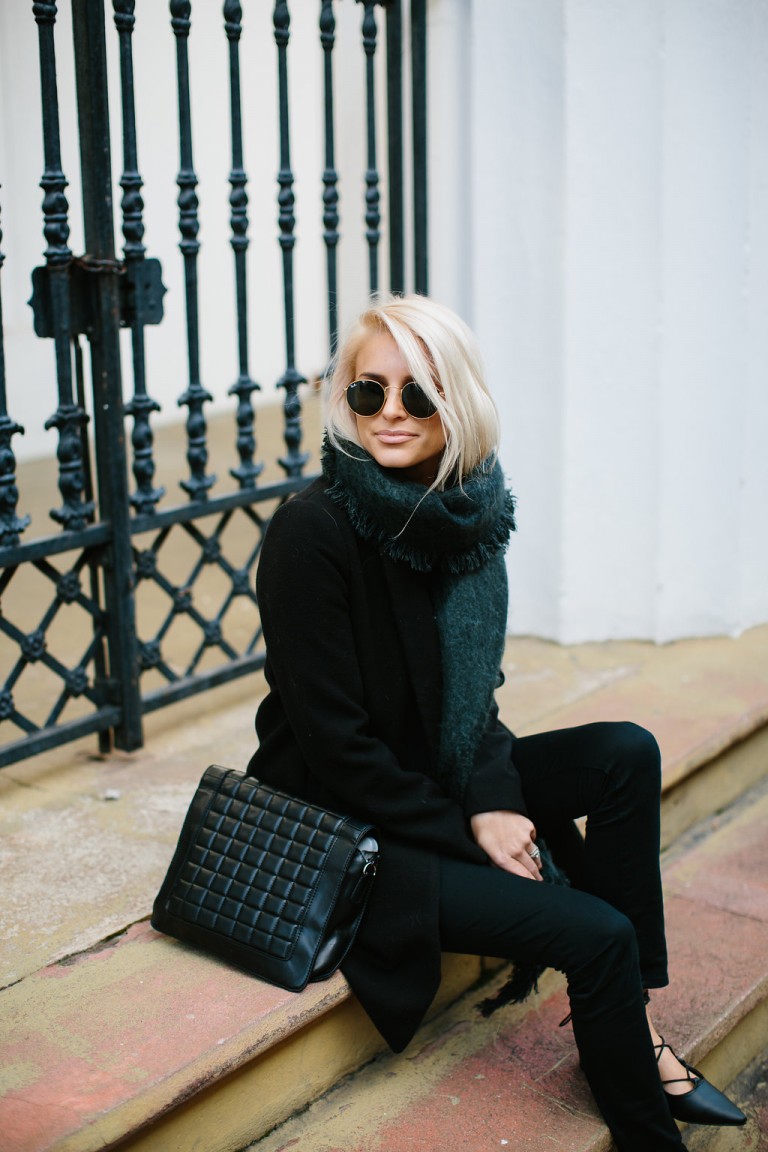 The Holy City Charleston Recommendations black on black street style 2016 // Fashion Blogger Dannon Almost Happening