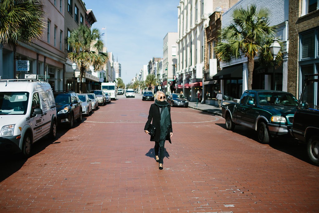 The Holy City Charleston Recommendations black on black street style 2016 // Fashion Blogger Dannon Almost Happening