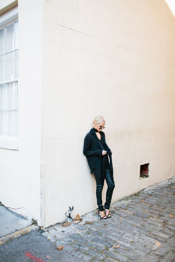 Back to Black // Charleston Fashion Blogger Dannon Almost Happening