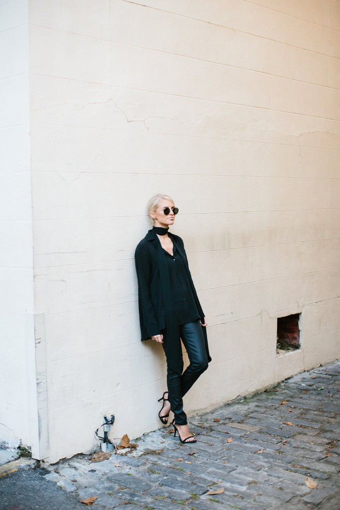 Back to Black // Charleston Fashion Blogger Dannon Almost Happening