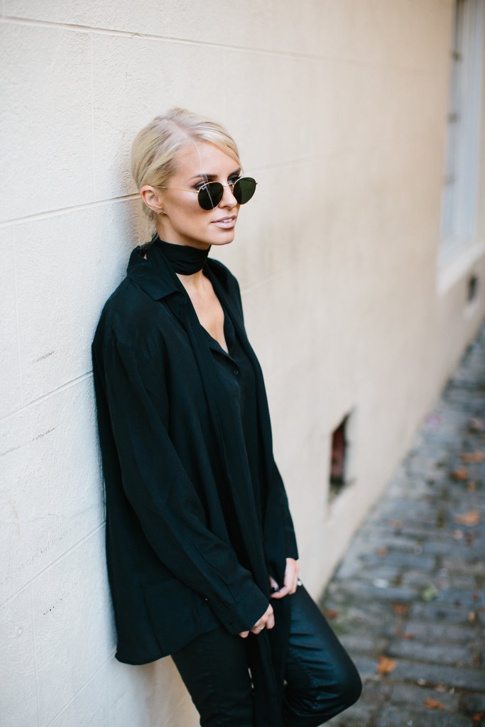 Back to Black // Charleston Fashion Blogger Dannon Almost Happening
