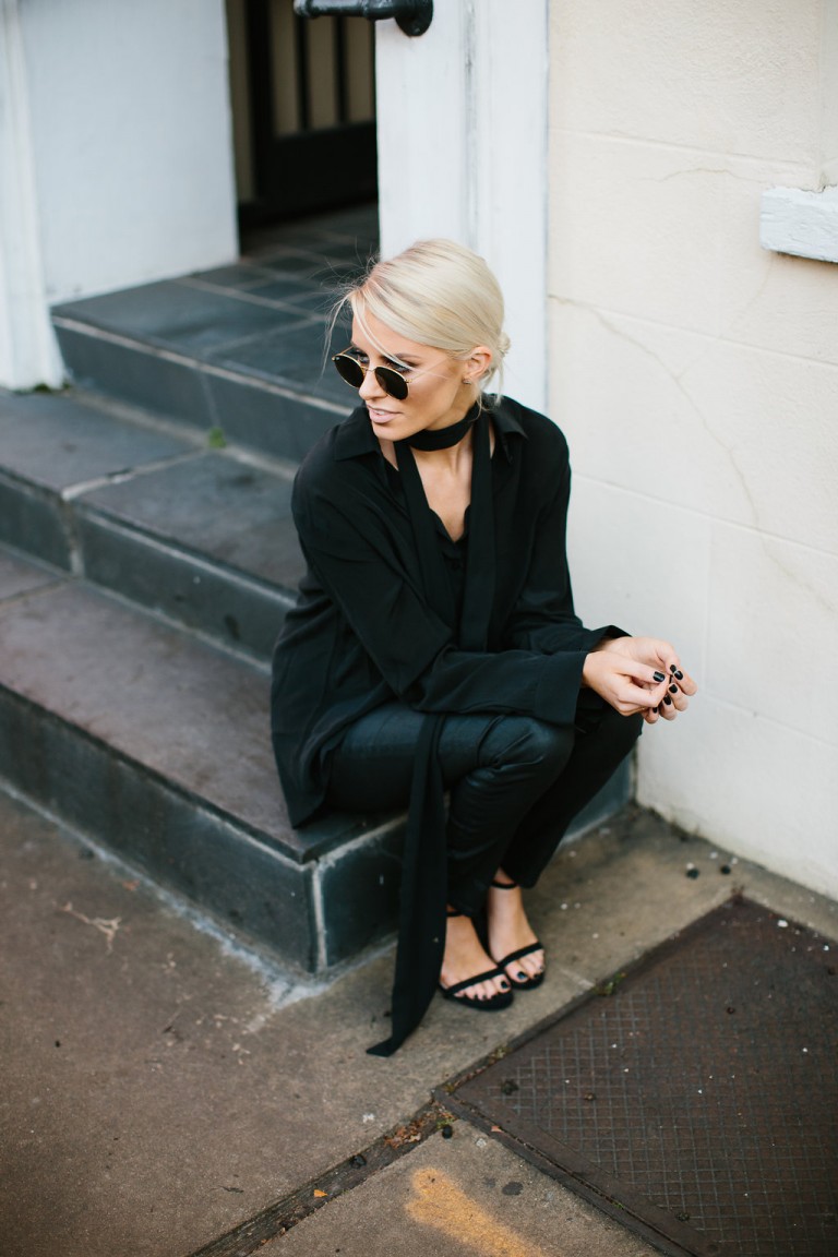 Back to Black // Charleston Fashion Blogger Dannon Almost Happening