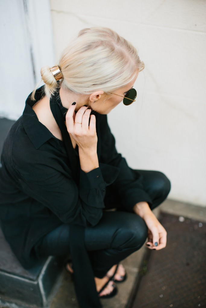 Back to Black // Charleston Fashion Blogger Dannon Almost Happening