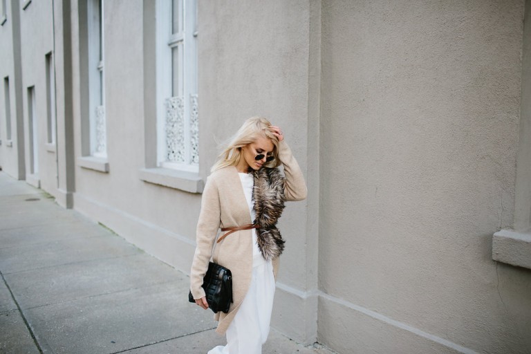 NYFW: Trousers + Faux Furs SS16 AW16 Street Style // Charleston Fashion Blogger Dannon Almost Happening