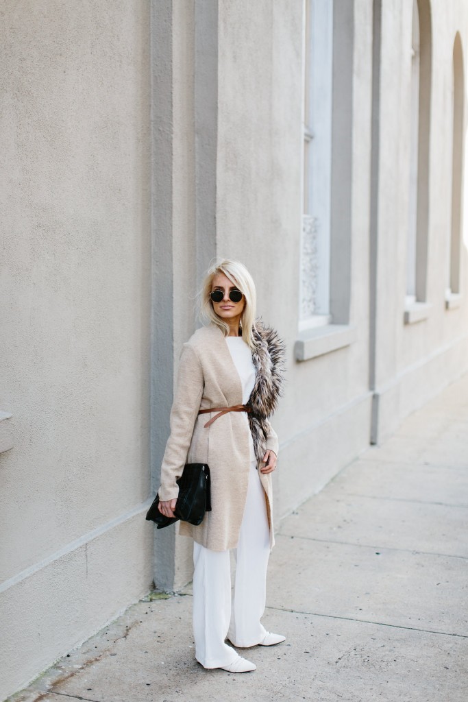 NYFW: Trousers + Faux Furs SS16 AW16 Street Style // Charleston Fashion Blogger Dannon Almost Happening