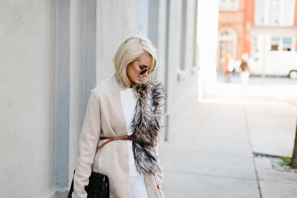 NYFW: Trousers + Faux Furs SS16 AW16 Street Style // Charleston Fashion Blogger Dannon Almost Happening