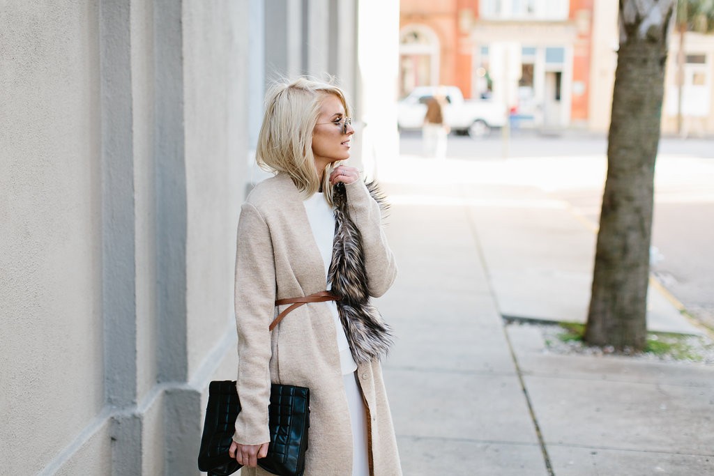 NYFW: Trousers + Faux Furs SS16 AW16 Street Style // Charleston Fashion Blogger Dannon Almost Happening