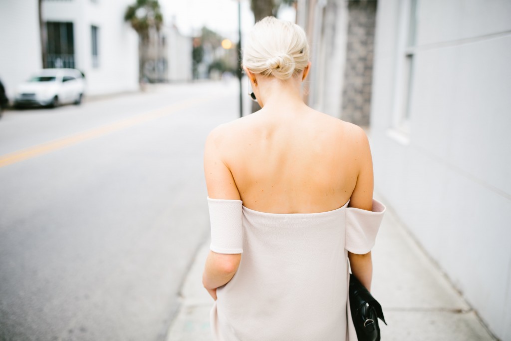 CFW Day 3 Boohoo Eli Top and wide leg trousers co-ord set // Charleston Fashion Blogger Dannon Almost Happening