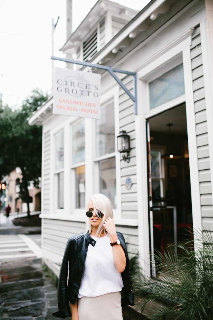 Circe’s Grotto Charleston South Carolina sandwich shop panini // Charleston Fashion Blogger Dannon Almost Happening 