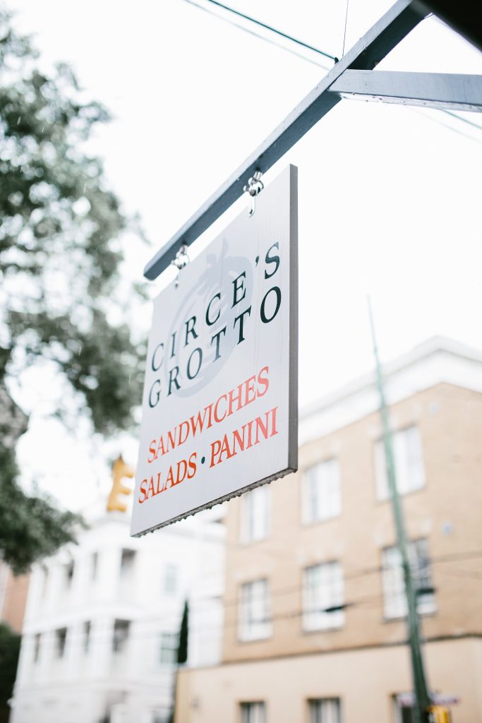 Circe’s Grotto Charleston South Carolina sandwich shop panini // Charleston Fashion Blogger Dannon Almost Happening 