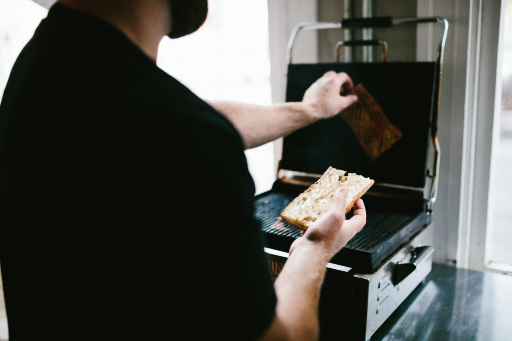 Circe’s Grotto Charleston South Carolina sandwich shop panini // Charleston Fashion Blogger Dannon Almost Happening 