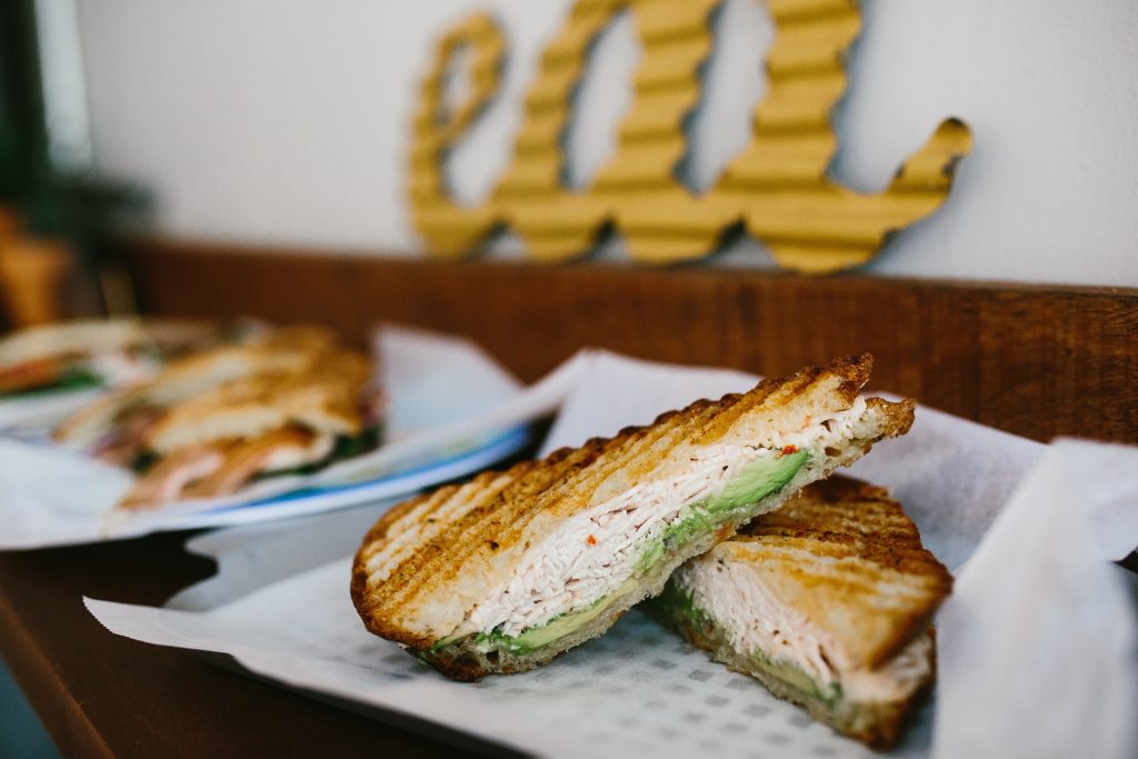 Circe’s Grotto Charleston South Carolina sandwich shop panini // Charleston Fashion Blogger Dannon Almost Happening 