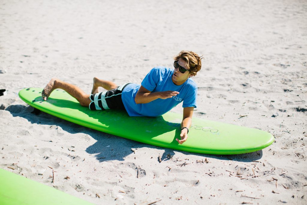 Isla Surf School surfing lessons folly beach, sc // Charleston Fashion Blogger Dannon K. Collard Almost Happening