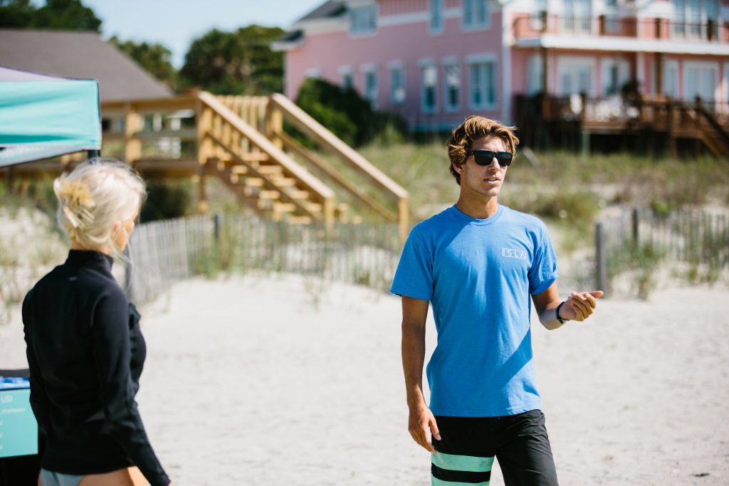 Isla Surf School surfing lessons folly beach, sc // Charleston Fashion Blogger Dannon K. Collard Almost Happening