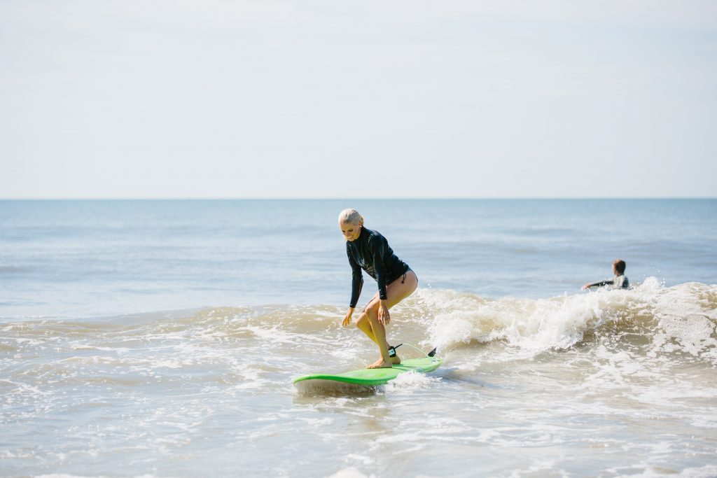 Isla Surf School surfing lessons folly beach, sc // Charleston Fashion Blogger Dannon K. Collard Almost Happening