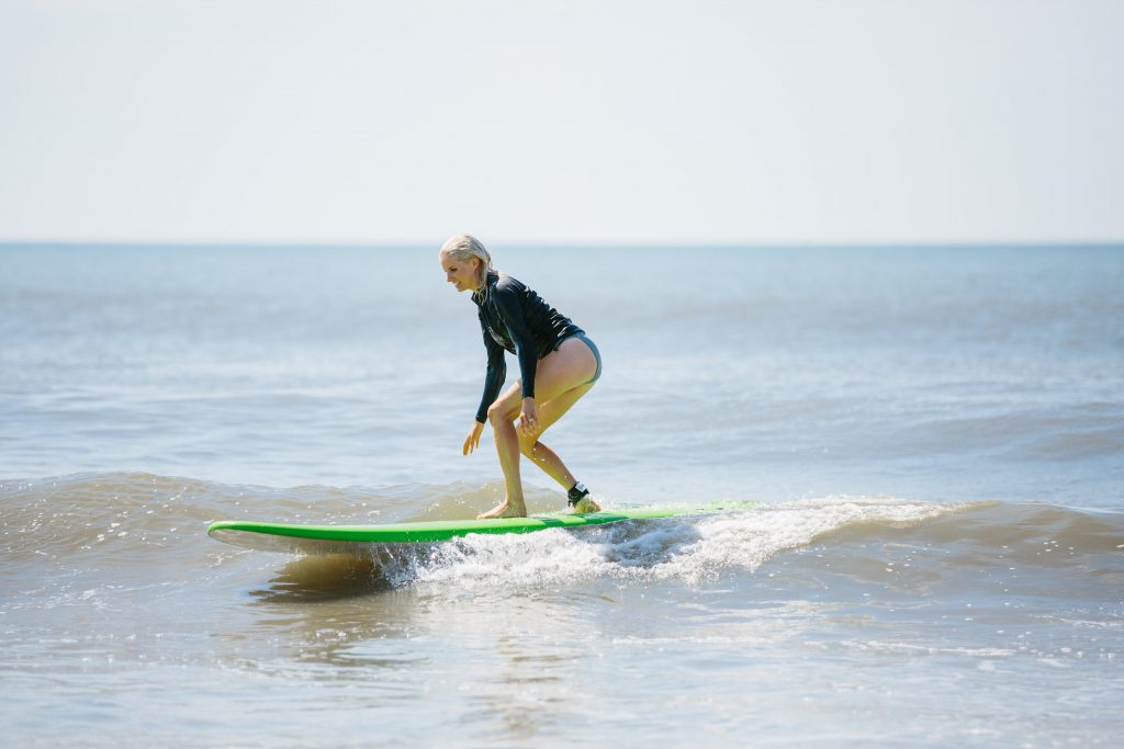 Isla Surf School surfing lessons folly beach, sc // Charleston Fashion Blogger Dannon K. Collard Almost Happening