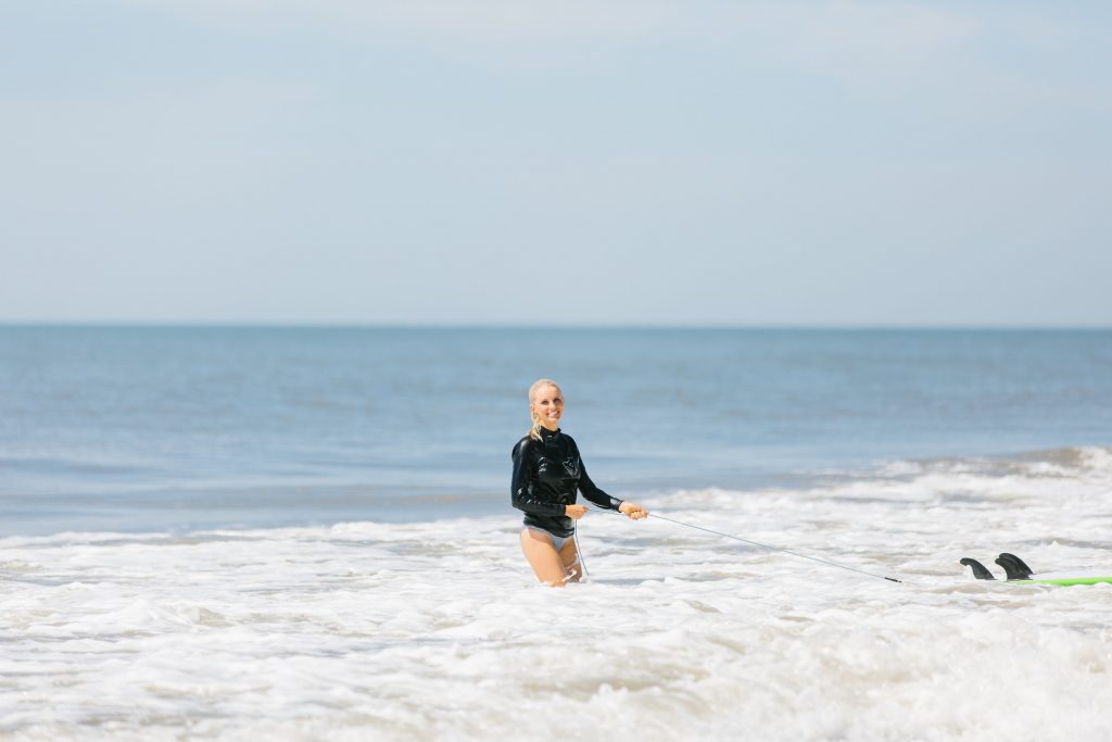 Isla Surf School surfing lessons folly beach, sc // Charleston Fashion Blogger Dannon K. Collard Almost Happening