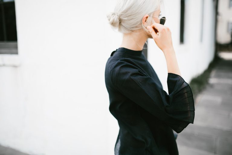 Monki Frill Sleeve Blouse Black Asos Summer Street Style 2016 White distressed boyfriend jeans J. Brand // Charleston Fashion Blogger Dannon Almost Happening