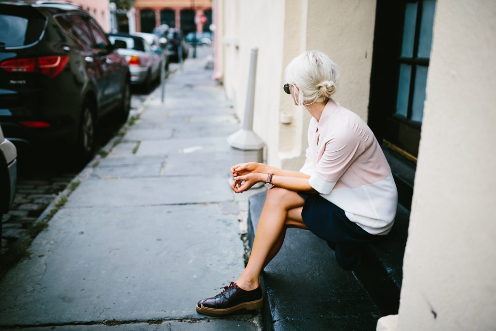 Topshop Colorblock Dress OversizedBlogger Style 2016 Nordstrom // Charleston Fashion Blogger Dannon Almost Happening