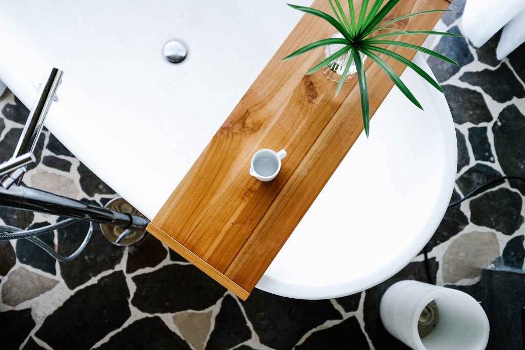 Costa Rica Featuring Kura Villas luxury modern boutique hotel infinity pool terrace H&M uvita quepos travel Charleston Fashion Blogger Dannon K. Collard Almost Happening spa bathtub modern claw foot teak tray