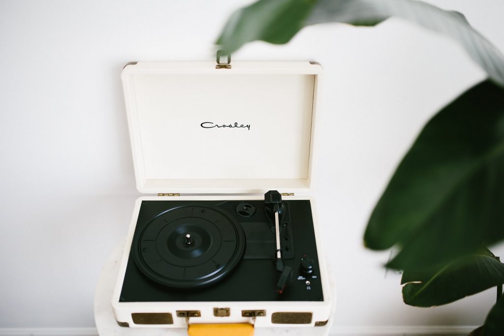 Urban Outfitters Office Record Player Cinema Box Instax Polaroid Printer // Charleston Fashion Blogger Dannon Almost Happening