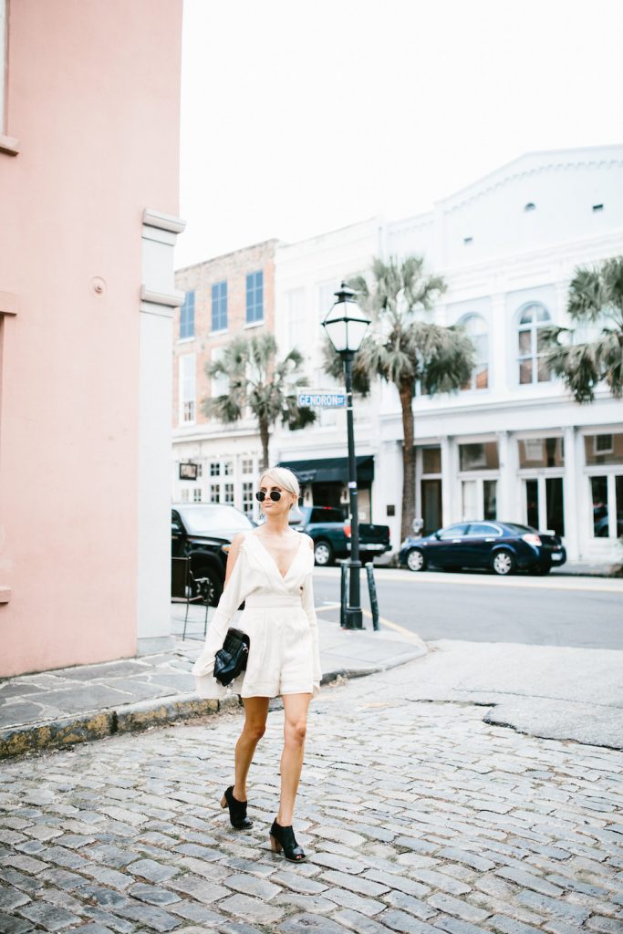 Unravel Playsuit Finders Keepers Revolve Fashion Bunker Blogger Street STyle Summer Fall 2016 // Charleston Fashion Blogger Dannon Almost Happening 