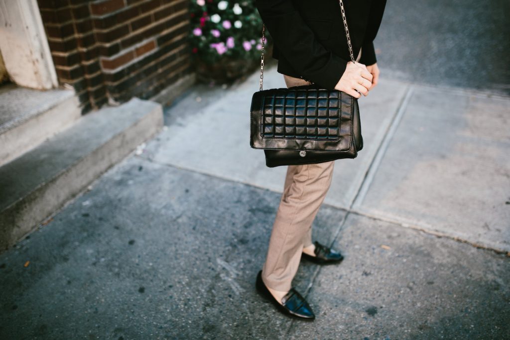 NYC Strolls ribbed sleeveless turtleneck plaid trousers loafers 90’s street style fall autumn trends 2016 // Charleston Fashion Blogger Dannon Almost Happening 