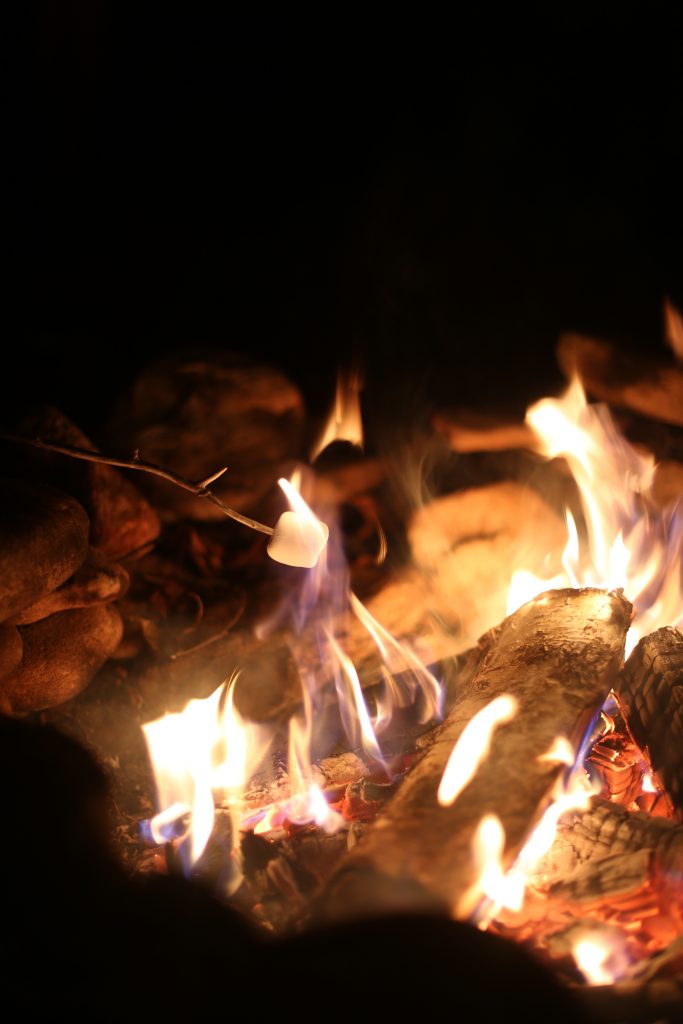 Mountain Weekend Fall in Maggie Valley NC lake junaluska Asheville North Carolina Brewery bonfire nights s’mores chili log cabin autumn retreat friends hot tub Charleston Fashion Blogger Dannon Almost Happening