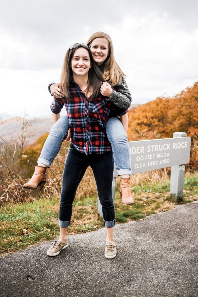 Mountain Weekend Fall in Maggie Valley NC lake junaluska Asheville North Carolina Brewery bonfire nights s’mores chili log cabin autumn retreat friends hot tub Charleston Fashion Blogger Dannon Almost Happening