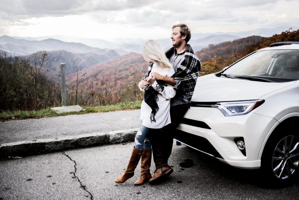 2017 Toyota RAV4 Platinum review test drive road trip maggie valley white car SUV Charleston Fashion Blogger Dannon Almost Happening 