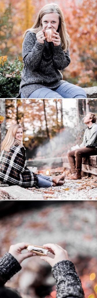 Mountain Weekend Fall in Maggie Valley NC lake junaluska Asheville North Carolina Brewery bonfire nights s’mores chili log cabin autumn retreat friends hot tub Charleston Fashion Blogger Dannon Almost Happening