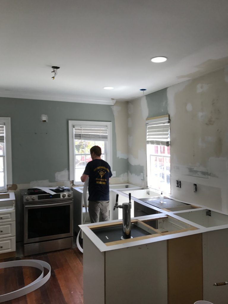 Downtown Kitchen Reveal // Charleston Fashion Blogger Dannon K. Collard Almost Happening Home renovation