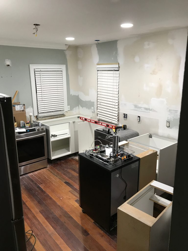 Downtown Kitchen Reveal // Charleston Fashion Blogger Dannon K. Collard Almost Happening Home renovation